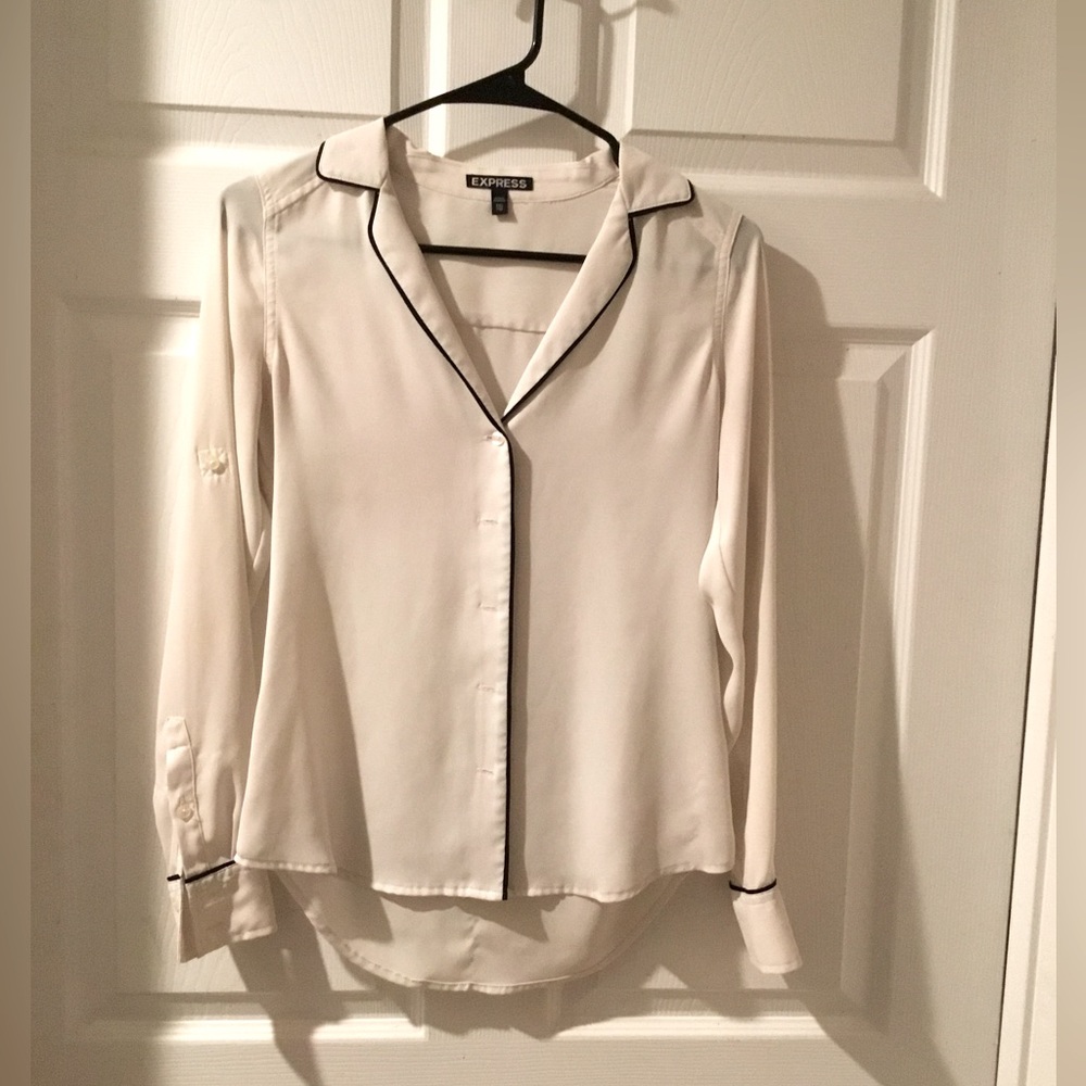 Express White Dress Shirt